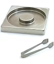Swissmar Glass Rimmer with Tongs #ST4214