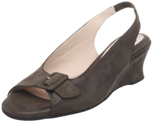 BeautiFeel Women's Peony Slingback Sandal,Clay Luminous Suede,39 EU/8-8.5 M US