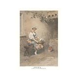 Mes Colombes Poster Print