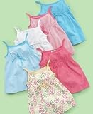 Greendog Little Girl Knit Babydoll Tank Top