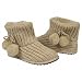 Rocket Dog Women's Snowflake Cable Knit Slipper,Natural,7.5 M US