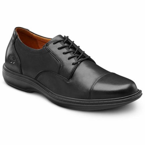 Dr. Comfort Captain Men's Therapeutic Diabetic Extra Depth Dress Shoe Leather Lace
