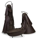 3-Piece Religious Contemporary Iron Nativity Scene