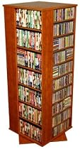 Venture Horizon Revolving Media Tower Grande Walnut 2393