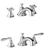 Deck Set Wide Spread Tub Filler by Grohe - 25-055 in Polished Chrome