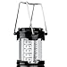 LED Camping Lantern,Portable Bright 30 LED Camping Light Flashlights,Collapsible Design,Water Resistant,Light Weight,Rugged Construction for Home & Outdoor and Emergency Use:Most Compact Suitable for Hiking,Camping,Hurricanes,Outdoor adventures,Outages (Black)