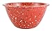 Zak Designs Confetti 16 oz. Plastic Soup Bowl, Red, 6 piece set