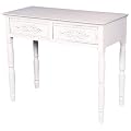 Sekret�r Konsolentisch wei� 88x39cm Landhausstil