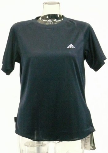 (アディダス)adidas ビッグロゴTシャツ ランニング メンズ ネイビ×ライトバハ B0295 521865