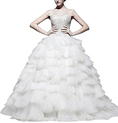 A-line Sweetheart Sleeveless Lace-Up   Ball Gown  Dress with a Brush/Sweep Train 