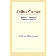 Julius Caesar (Webster's Japanese Thesaurus Edition) by  William Shakespeare