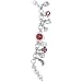 Fossil Ohio State Buckeyes Charm Watch Womens