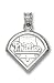 MLB Philadelphia Phillies Sterling Silver Pendant