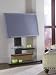 Powell "Matte Black" Flat Panel TV &amp; Component Stand