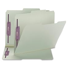Smead Pressboard Fastener Folder, Letter, 2/5 Right Of Center, 25 per Box (14982)