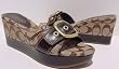 Coach Gretta Signature Mule Wedge Sandal