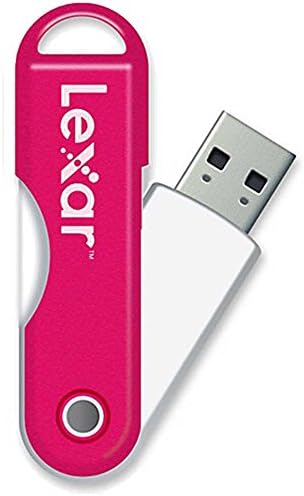 Lexar JumpDrive TwistTurn 16GB High Speed USB Flash Drive (Pink) 5-Pack (80GB Total)