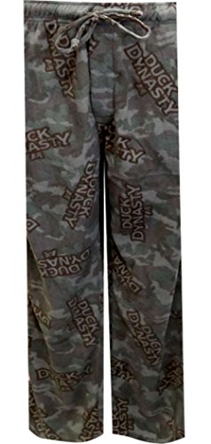 Duck Dynasty Camo Muted Colors Fleece Lounge Pants for men