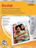 Kodak Premium Photo Paper Gloss 8.5X11 25SHEETS