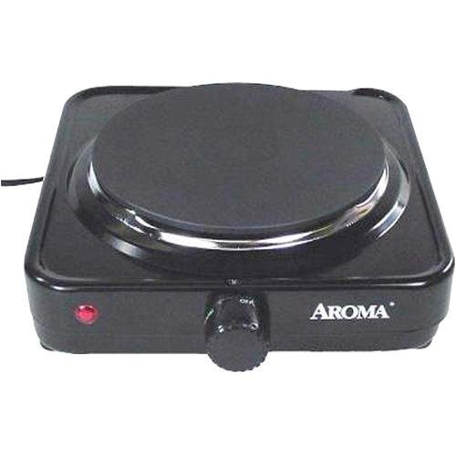 Aroma AHP-303 Single Hot Plate, Black