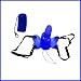 Butterfly Vibrator Strap on Remote Control Wireless Blue