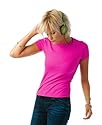 Coole-Fun-T-Shirts Damen NEON GIRLY T-SHIRT floureszierend
