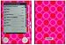 Raspberry Design Protective Decal Skin Sticker for Sony Digital Reader PRS 505 Models