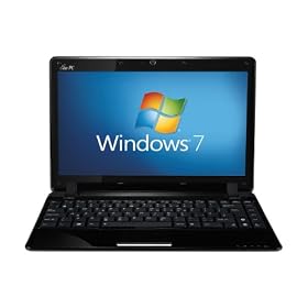 Asus Eee PC 1201N 12.1 inch Netbook (Intel Atom N330 1.6GHz + ION, 2GB RAM, 250GB HDD, Up to 8.5hrs battery life, WLAN, Bluetooth, Webcam, Windows 7 Home Premium) - Black
