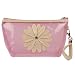 UberLyfe Transparent Cosmetics Pouch or Purse for Women - Baby Pink - L (PU-001180-PKFL-L) RS.299.00