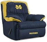 Baseline Michigan Wolverines 3-Way Home Team Recliner