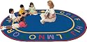 Alphabet Oval Rug 8'3" x 11'8"