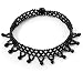 416vy1QnX8L. AA75  Black Acrylic Bead Flex Fancy Dress Party Choker