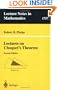 Lectures on Choquet's Theorem (Lecture Notes in Mathematics)