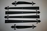 Carriage or Garage Door Decorative Hardware - Barcelona Style