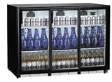 Flaschenkühler - Unterbau - 3 Schiebetüren - Kapazität 343 Liter