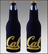 SET OF 2 CALIFORNIA BEARS BOTTLE SUIT KOOZIES