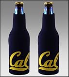SET OF 2 CALIFORNIA BEARS BOTTLE SUIT KOOZIES