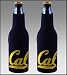 SET OF 2 CALIFORNIA BEARS BOTTLE SUIT KOOZIES