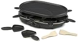 Team - Rac 17 - Raclette 8 Personnes, Gril Anti - Adh�rant, Thermostat R�gulation