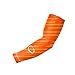 EvoShield Compression Speed Stripe Arm Sleeve, Orange, Small/Medium