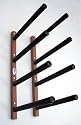 Surfdogz - 4 Board, Steel Peg / Poly Base Surfboard Wall Rack Set