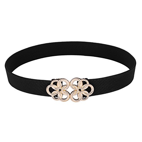 GRACE KARIN Women Metal Stretch Elastic Waist Belt Waistband (Multi-Colored)