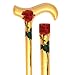 New - Derby Handle Pearl Pink Rose Carbon Fiber Cane - 17296052