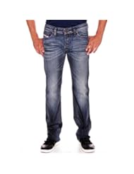 Diesel Mens Viker 885K Regular Slim Straight Jean, Denim, 28x30
