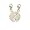 Rembrandt Charms Mizpah Charm with Lobster Clasp, 10K Yellow Gold
