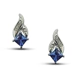 14K Exquisite Tanzanite and Diamond Earring (NEW ARRIVAL)