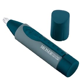 Moser 1559.0050 Wet 'n' Dry - Coupe poils nez et oreilles - Peaux s�ches et humides (Import Allemagne)