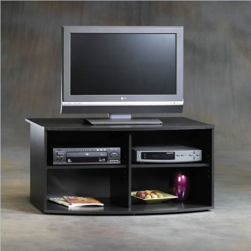 Sauder Beginnings Black TV Stand