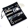 Whitney Design Jewelry Roll- Black