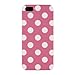 niceeshop Pink&white Polka Dot Flex Gel TPU Case Cover for iPhone 5 5S